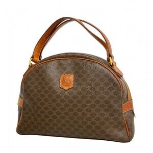 Celine handbag Macadam brown women's